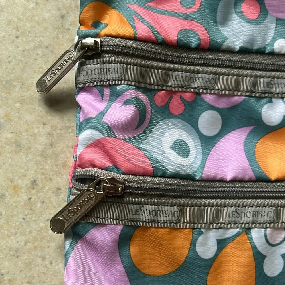 LeSportSac Triple Zip Crossbody Bag